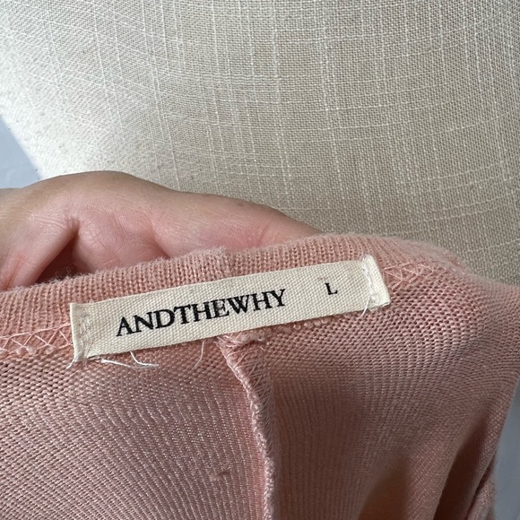 And the why dusty pink cardigan large - Picture 10 of 13